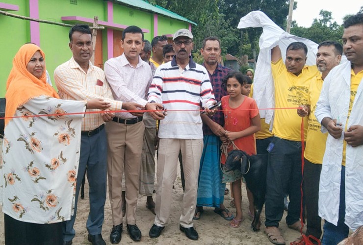 দশ দিন ব্যাপি পিপিআর টিকা প্রদান ক্যাম্পেইন  উদ্বোধন